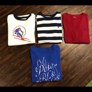 Ralph Lauren Boys Long Sleeve Shirt Bundle